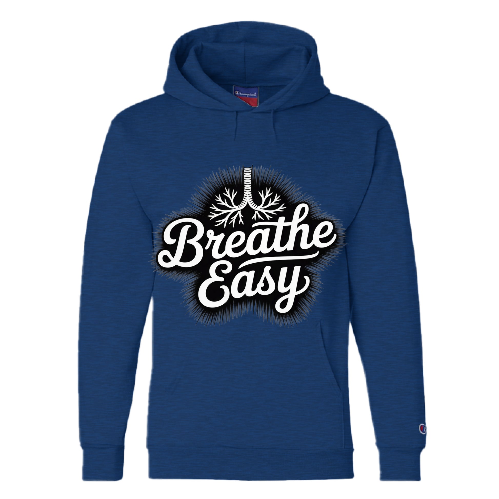 NAVY HEATHER - FRONT